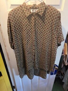 Vintage Shirt and Skirt Set Proudly Plus